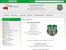 Tablet Screenshot of bip.paszowice.pl